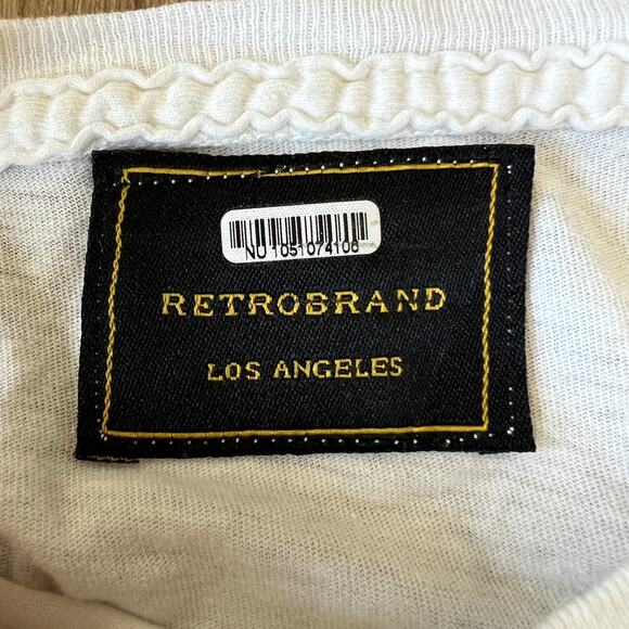 ORIGINAL RETRO BRAND Women's Notre Dame Irish Tee Size XS In Ivory - Picture 9 of 11